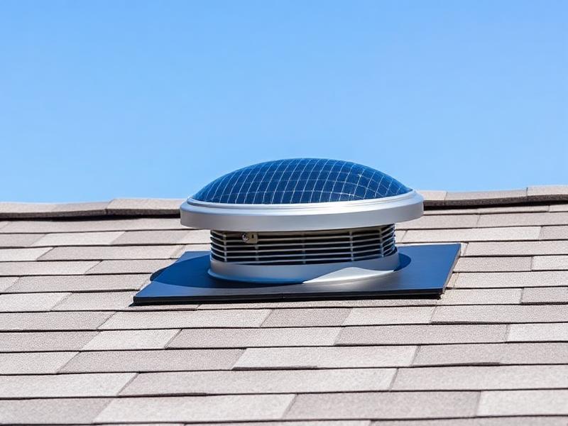 Solar Attic Fan Install